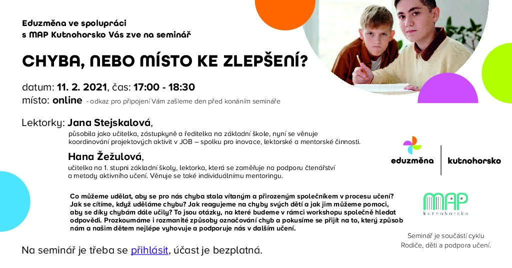 Read more about the article Pozvánka na seminář